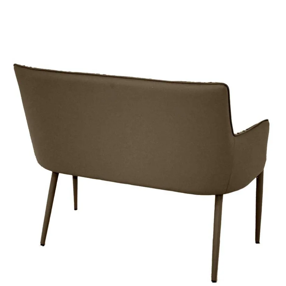 Wohnen 100x90x52 Retro Esszimmerbank in Kariert - Rave