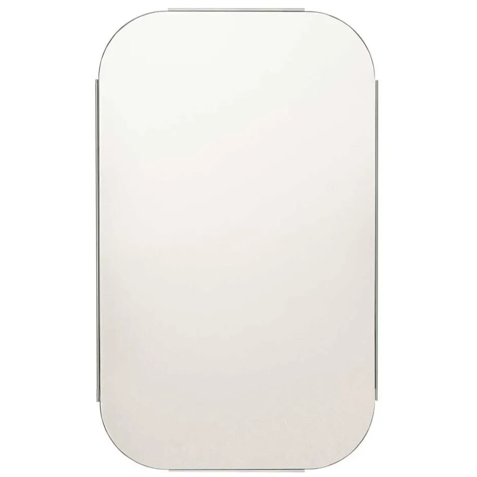 Wohnen 101x61x2 Retro Hängespiegel mit Glasrahmen - Bageria