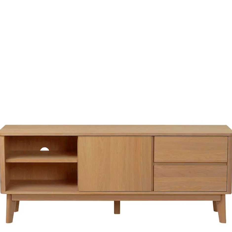 152x60x42 Retro TV Lowboard in Eiche - Adunia^Wohnen Outlet