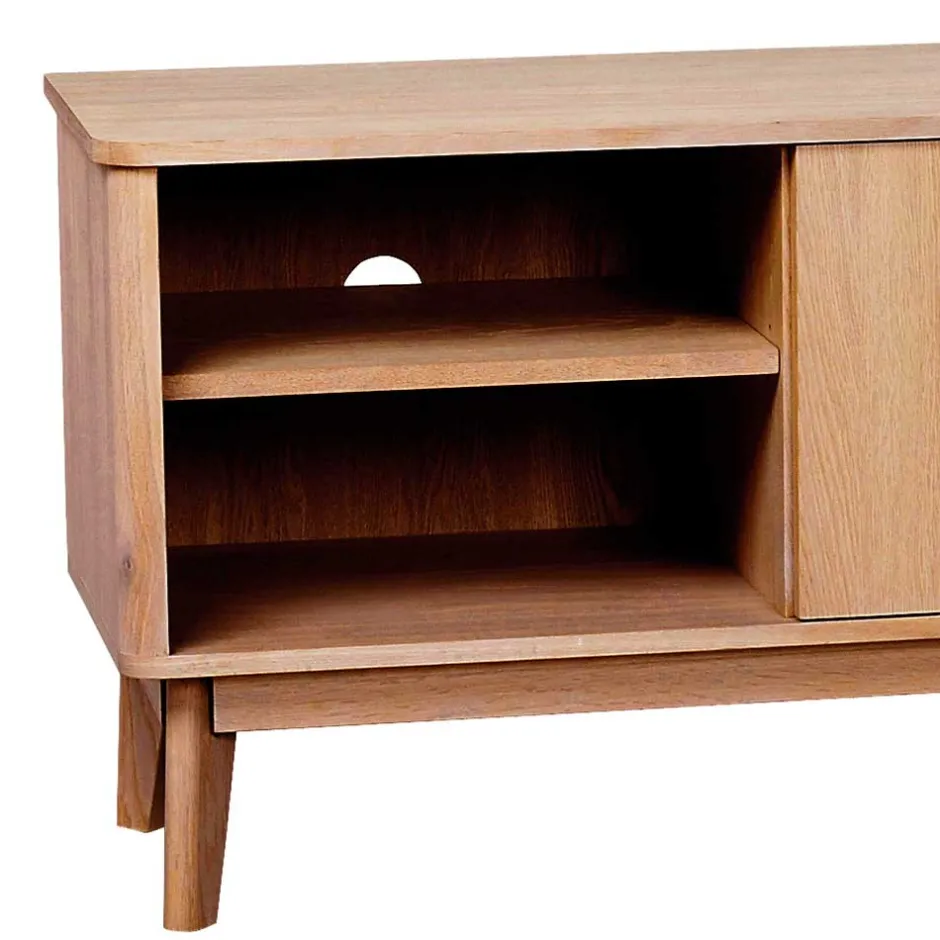 152x60x42 Retro TV Lowboard in Eiche - Adunia^Wohnen Outlet