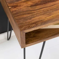 110x76x60 Retrodesign Schreibtisch aus Sheesham Holz - Seriacus^Wohnen Hot