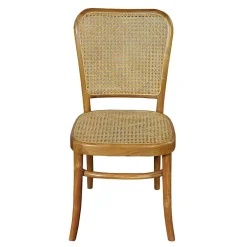 Wohnen 44x93x53 Retrostuhl aus Teakholz - Adne