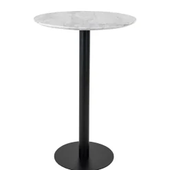 70x105x70 Runder Stehtisch in Marmoroptik - Fredira^Wohnen Hot