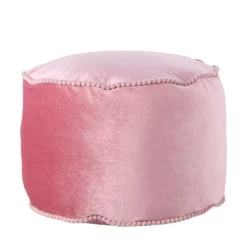 47x32x47 Samt Hocker Pouf in Rosa - Strada^Wohnen Discount