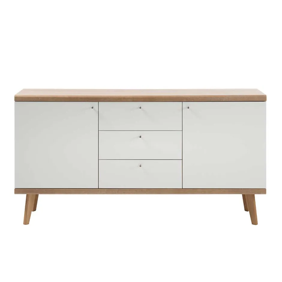 160x83x40 Scandi Anrichte zweifarbig - Cablos^Wohnen Discount