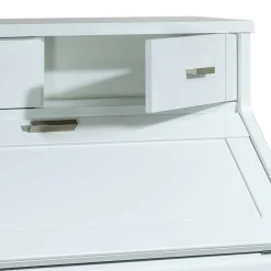 85x117x44 Scandi Chic Sekretär in Weiß - Pray^Wohnen Online