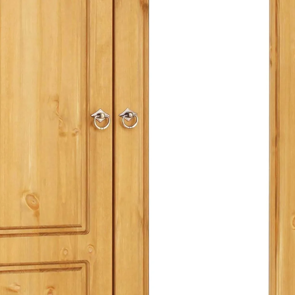 Wohnen 106x191x59 Schlafzimmer Schrank in Kiefer Natur - Imressa I