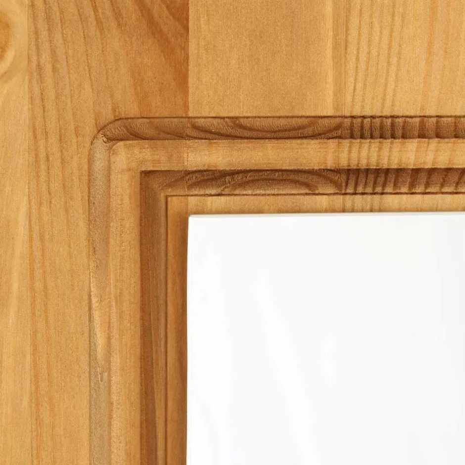 Wohnen 106x191x59 Schlafzimmer Schrank in Kiefer Natur - Imressa I