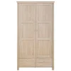 Wohnen 100x180x55 Schlafzimmerschrank mit Schubladen & Türen - Restania