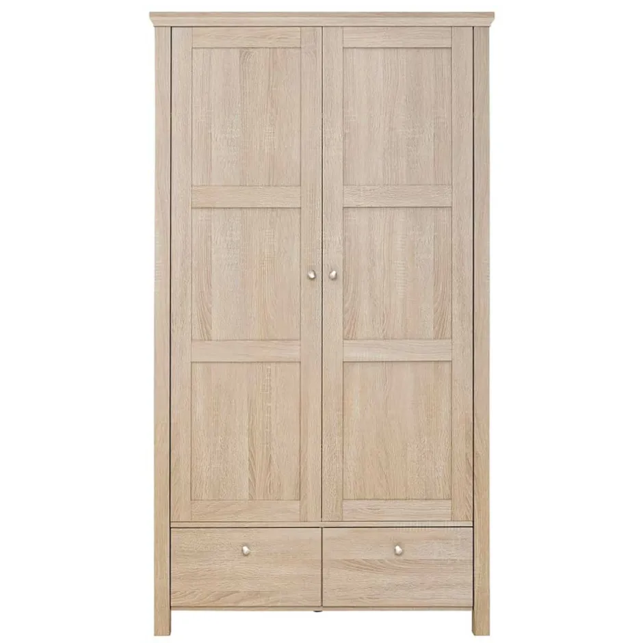 Wohnen 100x180x55 Schlafzimmerschrank mit Schubladen & Türen - Restania