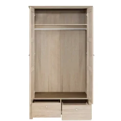 Wohnen 100x180x55 Schlafzimmerschrank mit Schubladen & Türen - Restania