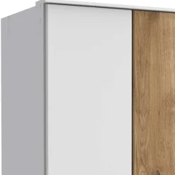 Wohnen 91x199x58 Schlafzimmerschrank mit Metallgriffen - Calassina