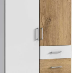 Wohnen 91x199x58 Schlafzimmerschrank mit Metallgriffen - Calassina