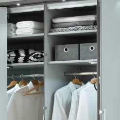 307x240x58 Schlafzimmerschrank mit Falttüren - Audra^Wohnen Online