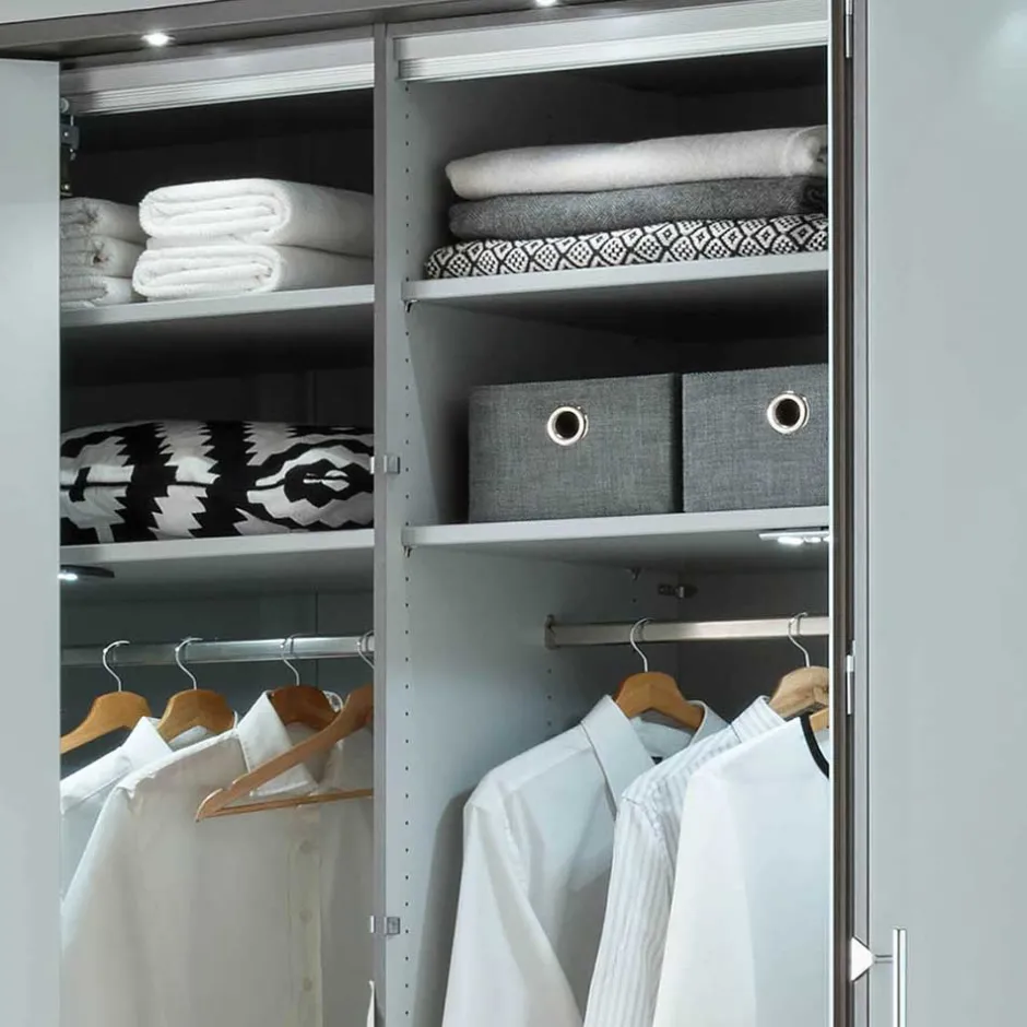 307x240x58 Schlafzimmerschrank mit Falttüren - Audra^Wohnen Online