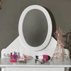 70x140x40 Schminkkonsole mit Spiegel & Schublade - Zimventa^Wohnen Online