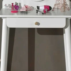 70x140x40 Schminkkonsole mit Spiegel & Schublade - Zimventa^Wohnen Online