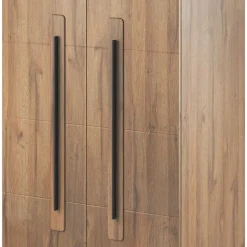 Wohnen 90x204x60 Schrank in Eiche Holzoptik - Aberdeen