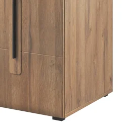 Wohnen 90x204x60 Schrank in Eiche Holzoptik - Aberdeen