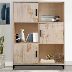 110x140x39 Schrank mit 3 Türen & 3 Fächern - Pseino^Wohnen New