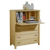 85x110x43 Schrank mit Schreibklappe - Settsura^Wohnen New