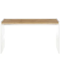 143x77x63 Schreibtisch in Wildeiche NB & Weiß - Nonessia^Wohnen Online