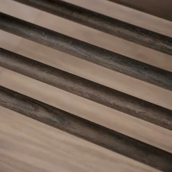 Wohnen 75x55x40 Schuhbank in Eiche Dunkelbraun - Cora