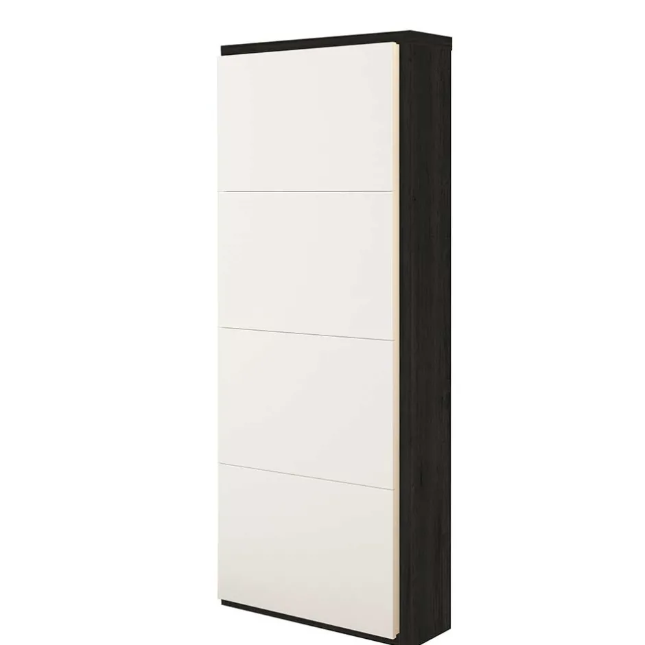 Wohnen 60x154x37 Schuhschrank mit 4 Schuhwalzen - Abapo