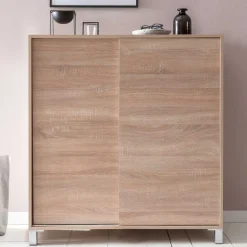 100x108x38 Schuhschrank mit Schiebetüren - Mavricara^Wohnen Online