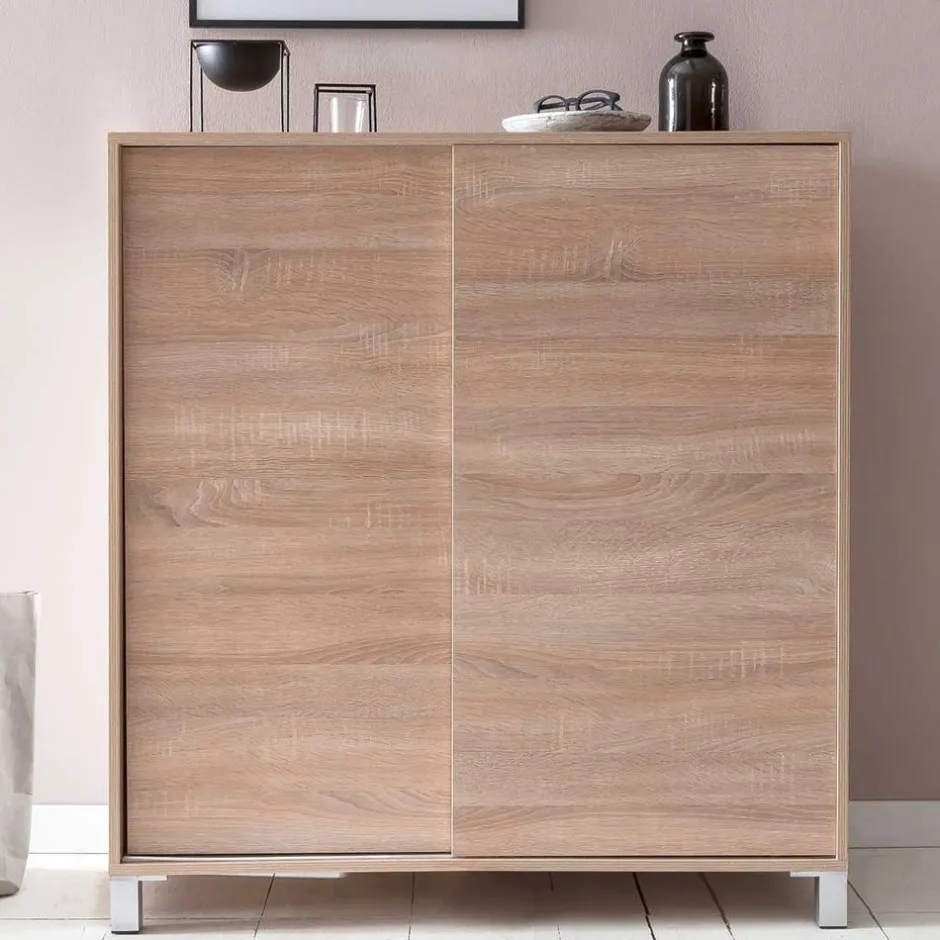 100x108x38 Schuhschrank mit Schiebetüren - Mavricara^Wohnen Online