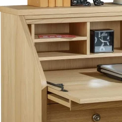 Wohnen 88x101x44 Sekretär mit Eiche Furnier - Bruce