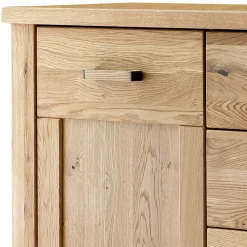 165x87x44 Sideboard in Asteiche auf Sockel - Zamron^Wohnen Discount