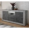 184x86x43 Sideboard in Grau zweifarbig - Faith^Wohnen Clearance