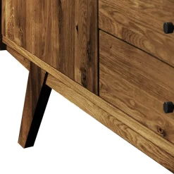 160x90x50 Sideboard in Nussbaumfarben lackiert - Nadelle^Wohnen Outlet