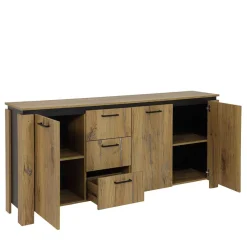 180x86x38 Sideboard in Zinneiche Optik - Traudarian^Wohnen Discount