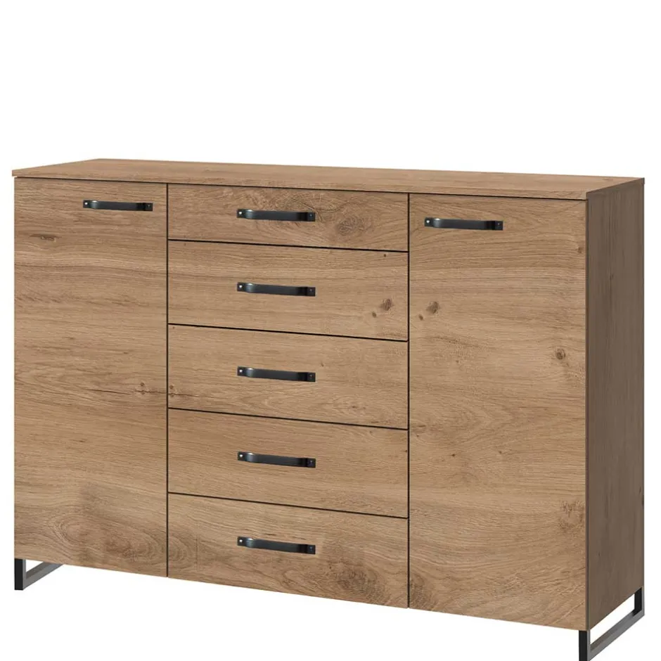 162x102x41 Sideboard mit 5 Schubladen & 2 Türen - Casai^Wohnen Clearance