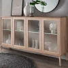 178x82x42 Sideboard mit Glastüren & LED Licht - Lamia^Wohnen Sale