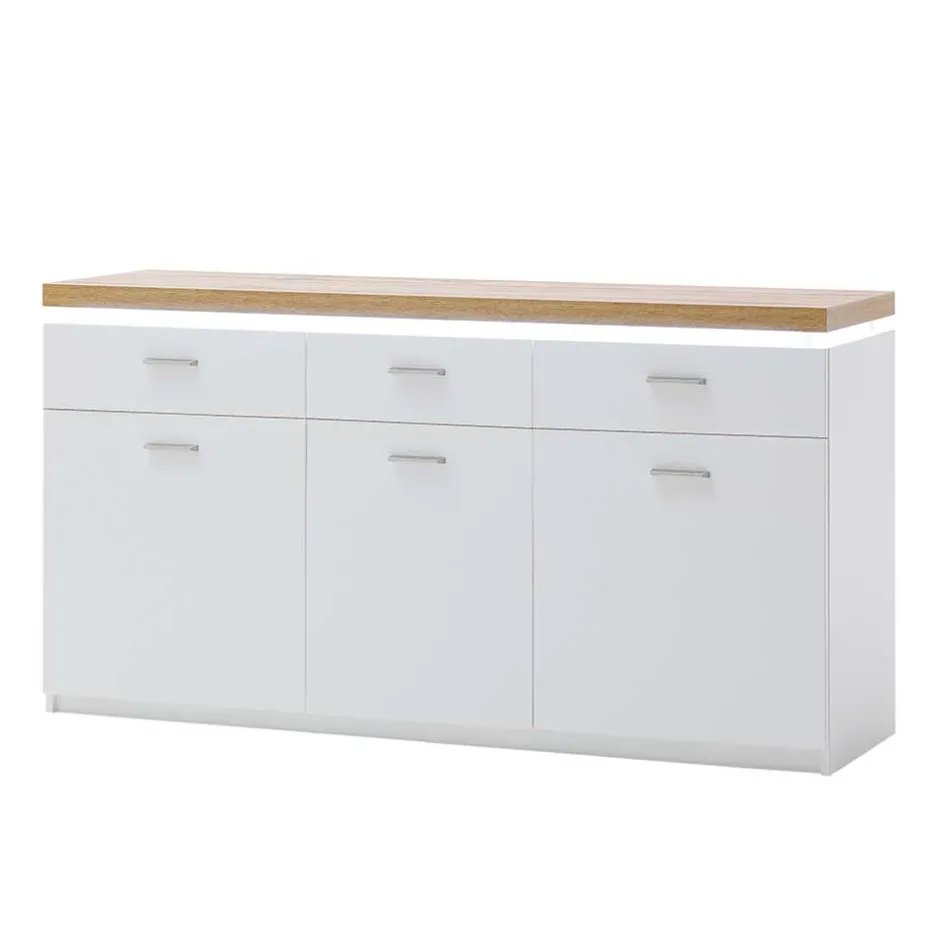 156x83x44 Sideboard mit LED Licht - Caldri^Wohnen