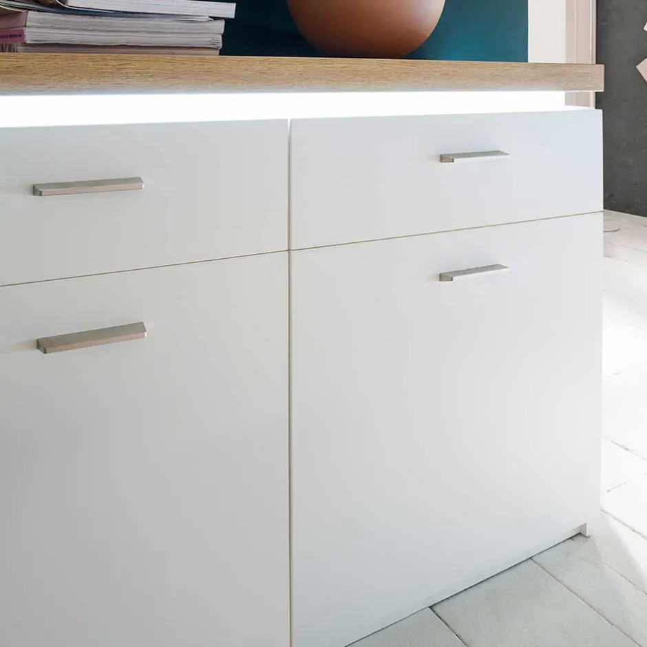 156x83x44 Sideboard mit LED Licht - Caldri^Wohnen