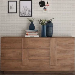 181x90x44 Sideboard mit sechs Schubladen & Tür - Basento^Wohnen Clearance