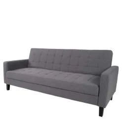 204x81x85 3-Sitzer Schlafsofa in Grau - Industry^Wohnen Sale