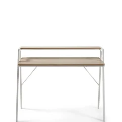 Wohnen 115x91x60 Skandi Schreibtisch mit Aufsatz - Shining