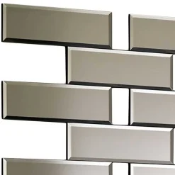 100x70x2 Spiegel in Ziegel Wand Design - Lennart^Wohnen Sale