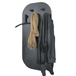 55x115x7 Stahl Wandgarderobe in Oval - Duckey^Wohnen Online