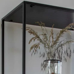 51x170x36 Stahlregal in Schwarz lackiert - Esbessa^Wohnen Discount