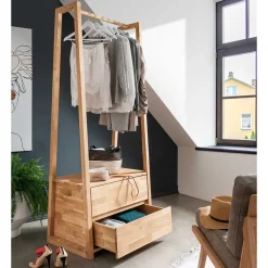 85x190x60 Standgarderobe mit zwei Schubladen - Rouge^Wohnen Best