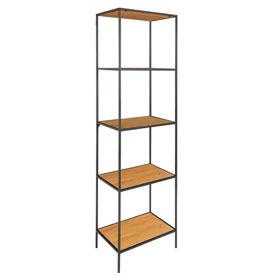 51x170x36 Standregal ohne Rückwand in Eiche Optik - Tablon^Wohnen Best