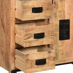 90x180x40 Stauraum Schrank im Industrial Style - Eswan^Wohnen