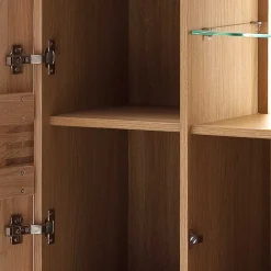 90x136x37 Stauraumvitrine als Highboard - Crupean^Wohnen New