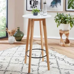 Wohnen 60x110x60 Stehtisch im Skandi Design - Duno